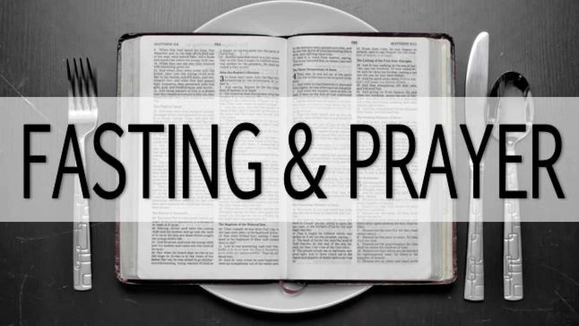 THREE DAYS PRAYER AND FASTING