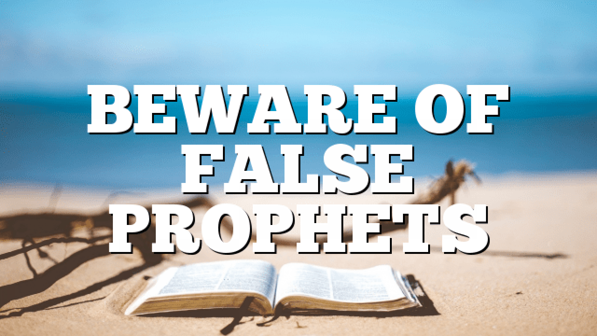 Beware Of False Prophets