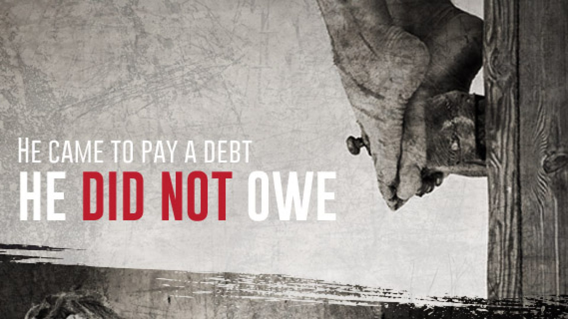 We Owe A Debt