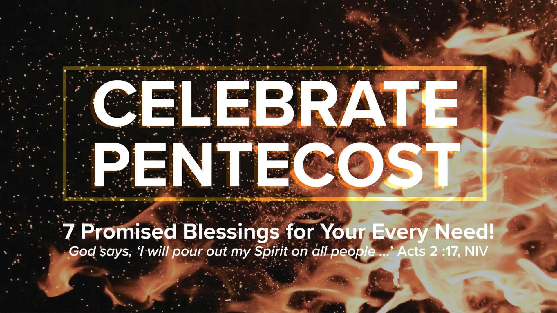 THE 7 BLESSINGS OF PENTECOST